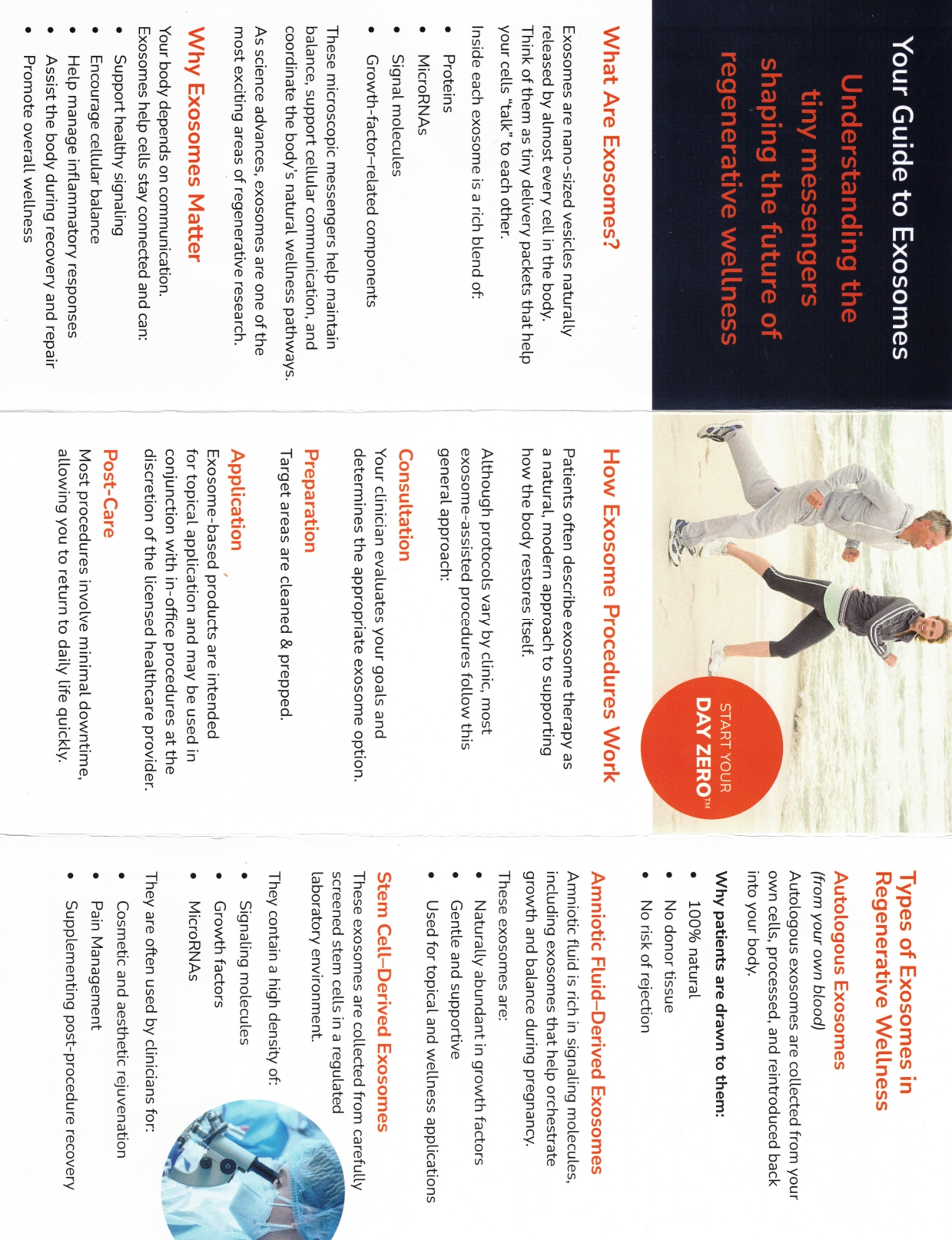 Exosome Therapy Brochure Inside